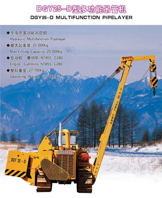 DGY25-D型多功能吊管机